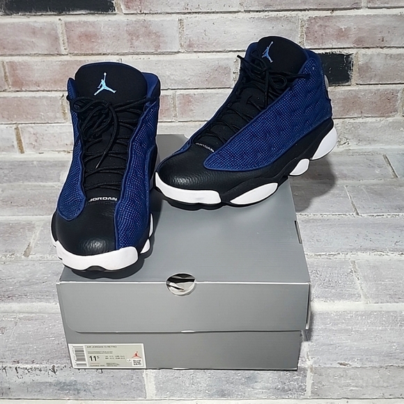 jordan 13 low navy blue